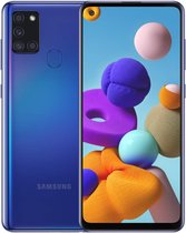Samsung Galaxy A21S 64GB- blauw - A grade *incl screenprotector