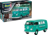 1:24 Revell 05648 150 years of Vaillant - Volkswagen T1 Bus - Geschenkset Plastic Modelbouwpakket