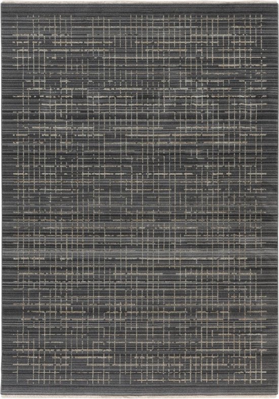 Lalee Vogue | Modern Vloerkleed Laagpolig | Grey | Tapijt | Karpet | Nieuwe Collectie 2024 | Hoogwaardige Kwaliteit | 160x230 cm