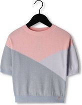 Nono Kes S/sl Knitted Sweater Truien & Vesten Meisjes - Sweater - Hoodie - Vest- Blauw - Maat 110/116