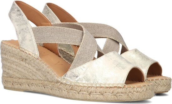 Notre-V Ciara23.1 Espadrilles - Zomer Schoenen - Dames - Goud - Maat 37