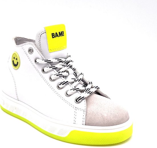 Bam sneakers voor kinderen halfhoog 36 Kinderen Geel