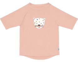 Lässig Splash & Fun Zwemshirt Rashguard Korte Mouw Leopard pink, 03 - 06 maanden