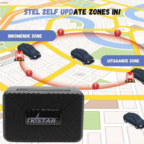 Gps Tracker Zonder Abonnement Mini Volgsysteem (TKStar) Inclusief
