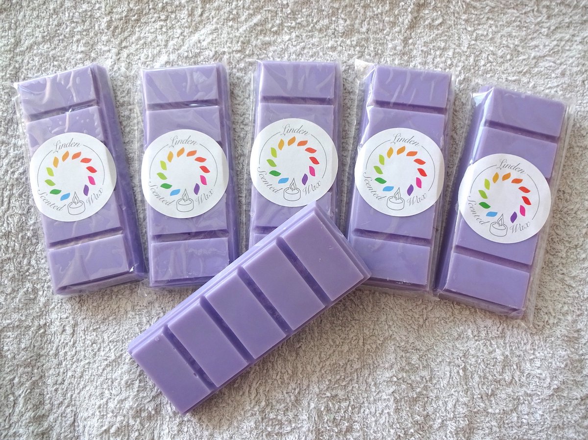 Linden - Snapbar waxmelts wax melt geur SNOW ANGEL - handgemaakt - 100% sojawax - aromatic - voor geurbrander - huisparfum -