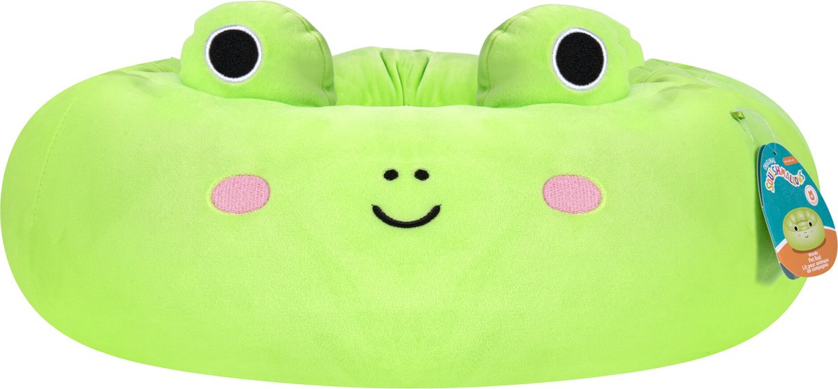 Jaz Pet Toys Squishmallows Pet Bed Wendy The Frog 75cm