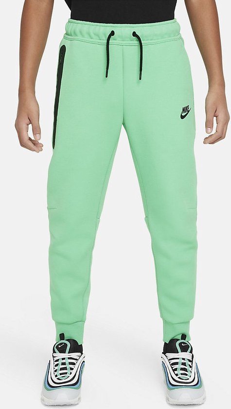 Nike Sportswear Tech Fleece Pant Kids Spring Green Maat 128 140 bol