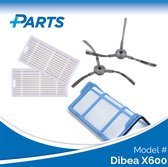 Dibea X600 Onderhoudsset van Plus.Parts® geschikt voor Dibea - 5 delig!