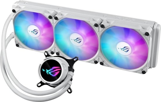 ASUS ROG Strix LC III 360 ARGB White Edition Processor Kit voor vloeistofkoeling 12 cm Wit