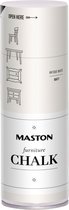 Maston Furniture Chalk - Mat - Antiek Wit - Verspuitbare Krijtlak - 400 ml