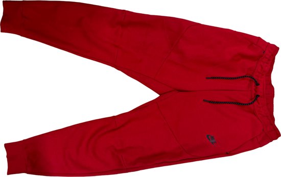 Nike Tech broek - Zwart/Rood - Maat M
