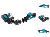 Makita DJR 189 RG accu reciprozaag 18 V borstelloos + 2x accu 6.0 Ah + lader