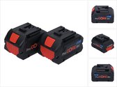 Jeu de batteries Bosch 2x batterie Li-Ion professionnelle ProCORE 18 V 5,5 Ah (2x 1600A02149)