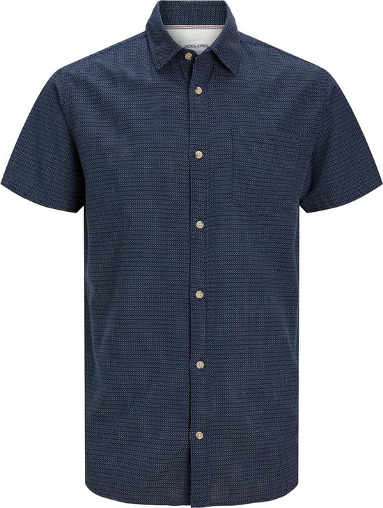 JACK&JONES JJEABEL SHIRT SS SN Heren Overhemd - Maat L