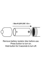 Rocks-Off - Vibrating Bullet with 1 Speed - 3.15 / 80 mm