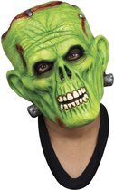 Partychimp Green Frankenstein Hoofd Halloween Masker voor bij Halloween Kostuum Volwassenen Halloween Carnaval Accessoires - Latex - Onesize