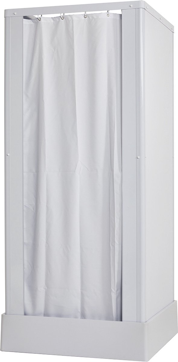 Mobiele Nooddouchecabine EASY Gordijn 90x90cm