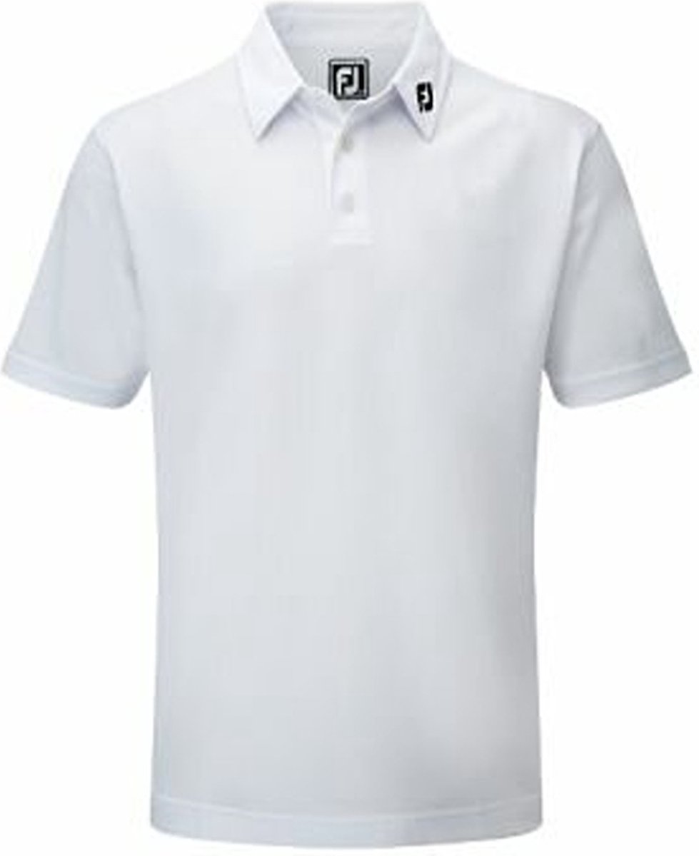 Footjoy Pique Polo shirt - Wit Maat 3XL