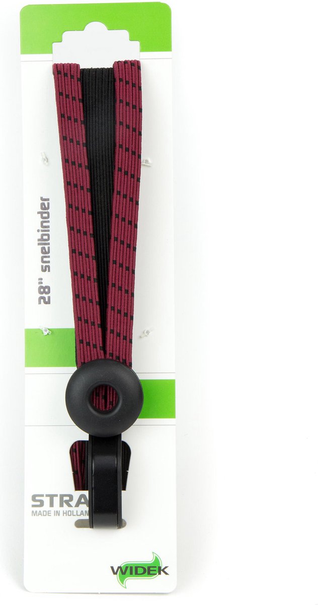 Qibbel Triobinder Eye met haak 24+2x12mm zwart/bordeaux