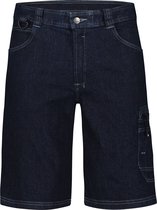 DASSY® Tokyo Jeanswerkshort met stretch - maat 52 - JEANSBLAUW