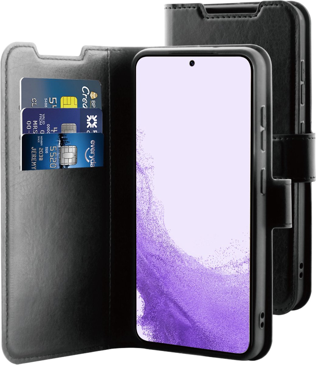 BeHello Samsung Galaxy S24+ Gel wallet case zwart