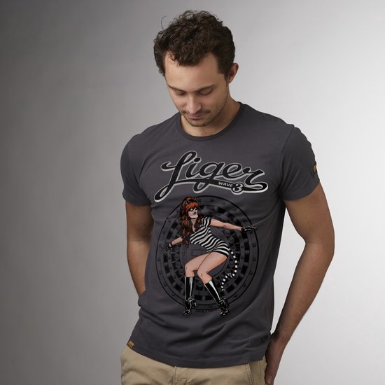 LIGER - Limited Edition van 360 stuks -Vince Ruarus - Catburglar - T-Shirt
