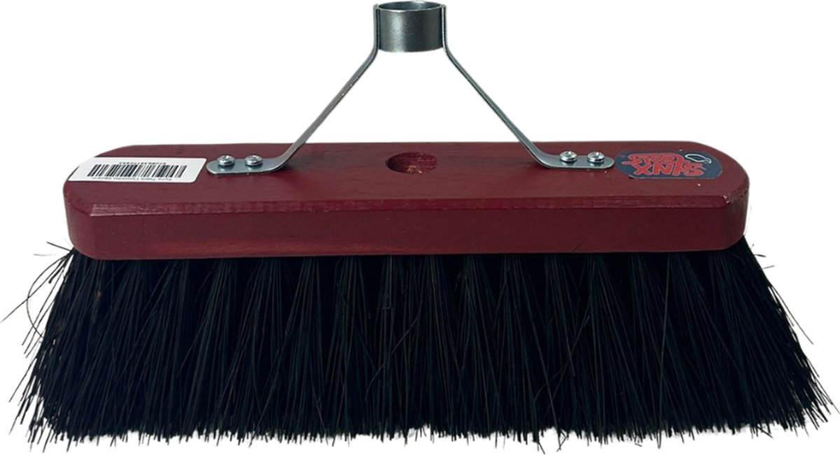 Goedkoopste Synx Tools Colombobezem rood 30cm met steelhouder- bezems - Stadsbezem- Kunstvezel haren - Straatbezem haren - Bezems Buiten - Schrobborstels - Buitenbezem - schoonmaakartikelen - Zonder Steel
