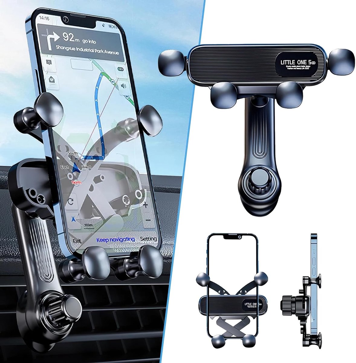 Mobiele telefoonhouder voor auto