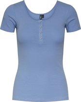 Pieces T-shirt Pckitte Ss Top Noos 17101439 Hydrangea Dames Maat - XS