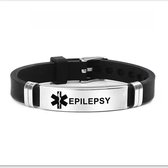 infobandje - epilepsy - SOS armband - waarschuwingsarmband - polsbandje is in te korten