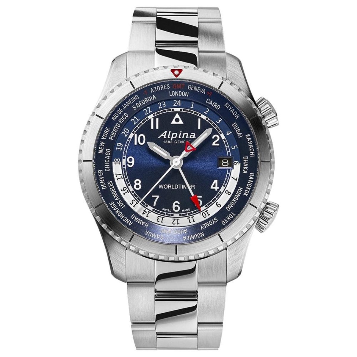 Alpina - AL-255N4S26B - Polshorloge - Heren - Quartz - Startimer