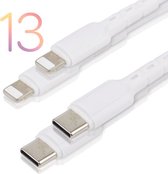 Câble USB-C vers Lightning adapté pour Apple iPhone (12,13) & iPad - câble chargeur iPhone - chargeur - 2PACK