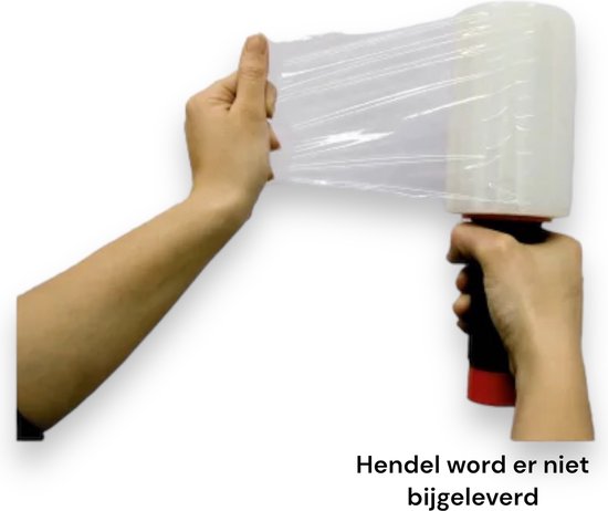 Mini rouleaux de film d'emballage super résistants, résistants à la déchirure, 20 microns, 25 m x 100 mm