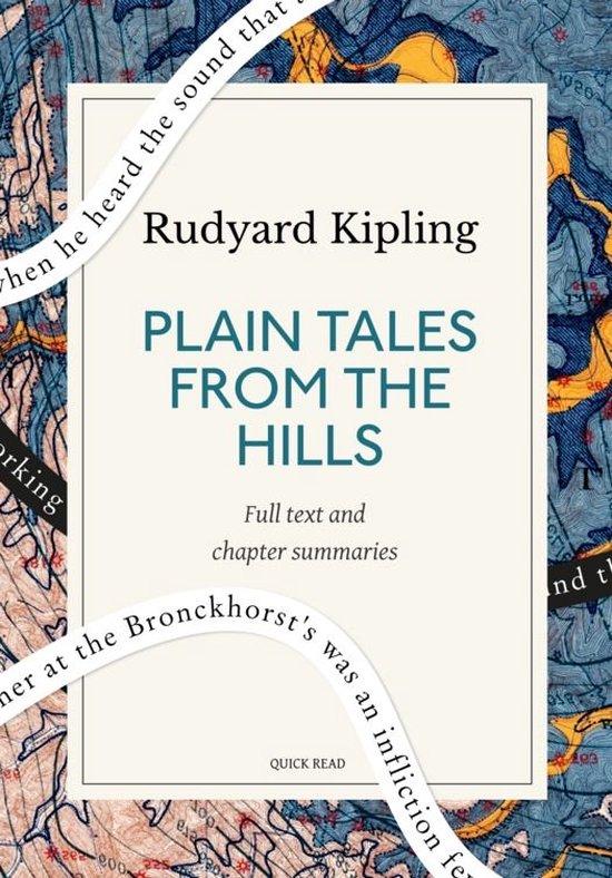 Plain Tales from the Hills: A Quick Read edition - cover