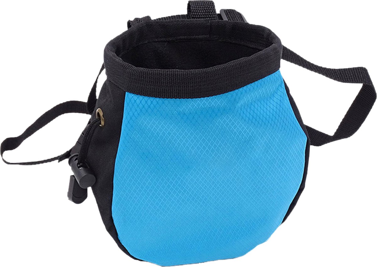 Somstyle Chalk Bag - Pofzak - Krijttas voor Boulder & Klimmen - Blauw
