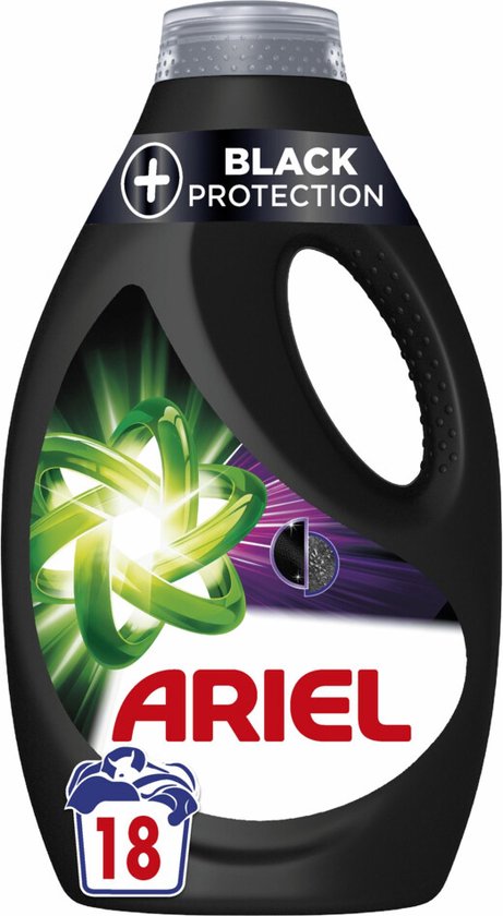 Ariel Vloeibaar Wasmiddel +Revitablack - Voor Zwarte en Donkere Kleuren - 4 x 18... | bol