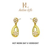helin life - DamesOorhangers- oorbellen-18K verguld -parel- Cadeau - Goudkleurig