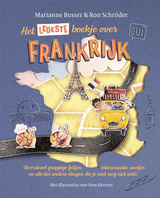 Het leukste boekje over Frankrijk - cover