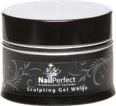 NailPerfect - Sculpting Gel - White - 14 gram - Nagels - Nagelgel - Nagel Gel voor UV - Nail Perfect