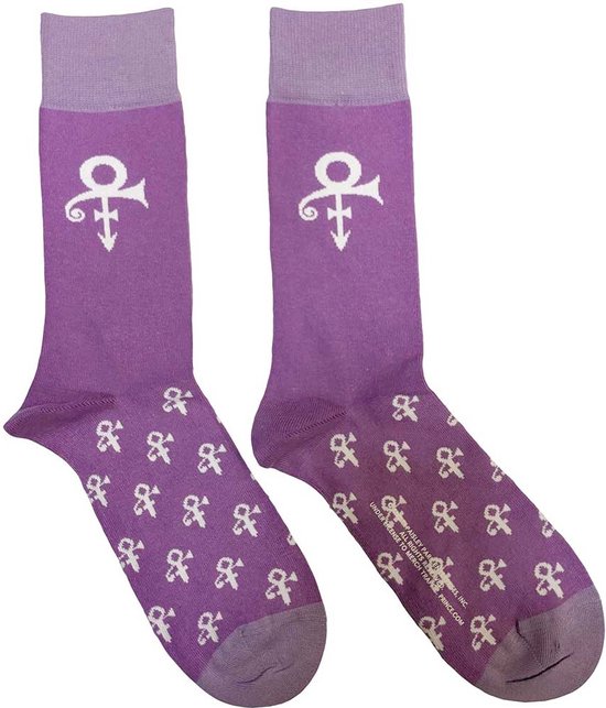 Prince - Symbol Sokken - Paars