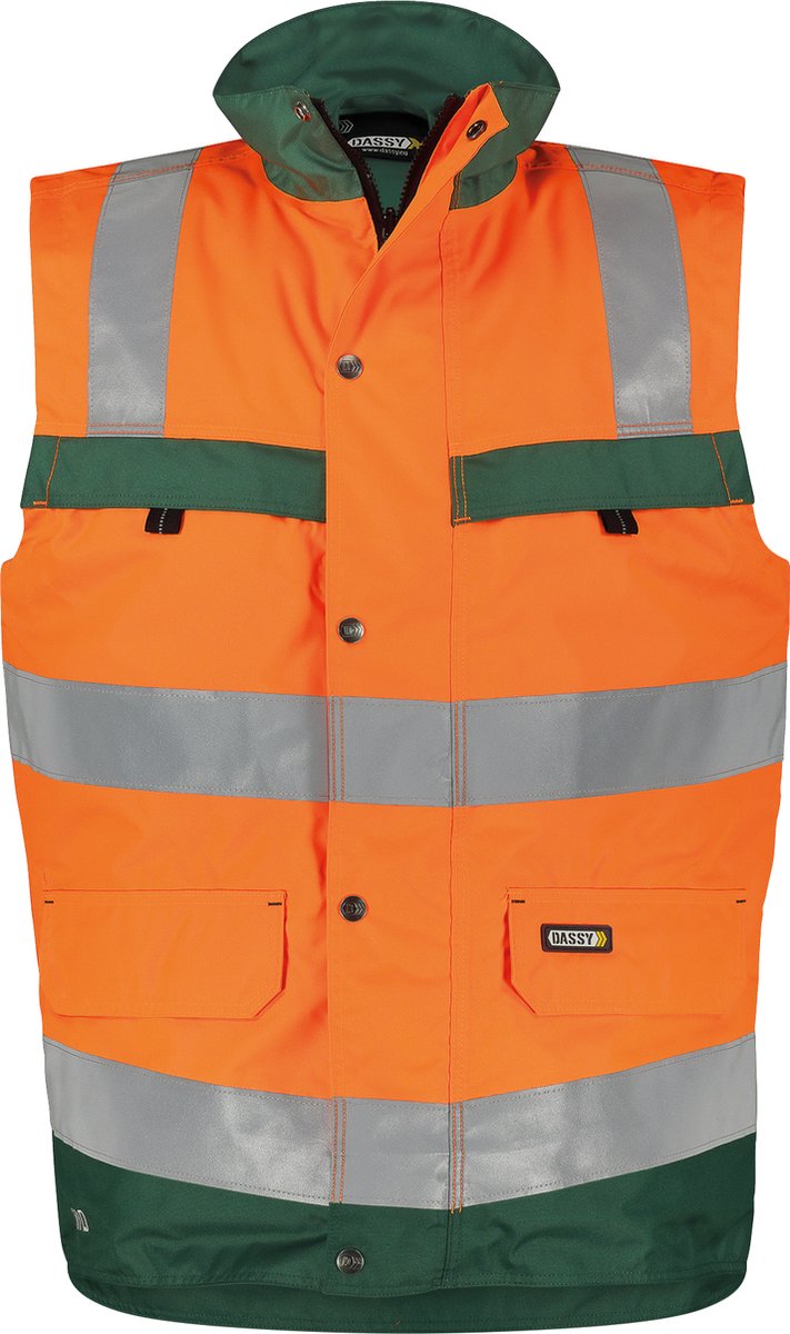 Hogezichtbaarheidsbodywarmer Oranje