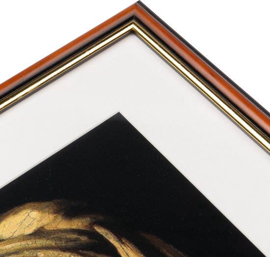 Cadre photo - Henzo - Verona - Format photo 18x24 cm - Marron foncé