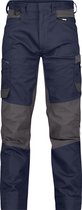 DASSY® Helix Pantalon de travail avec stretch - maat 48 - BLEU NUIT/GRIS ANTHRACITE