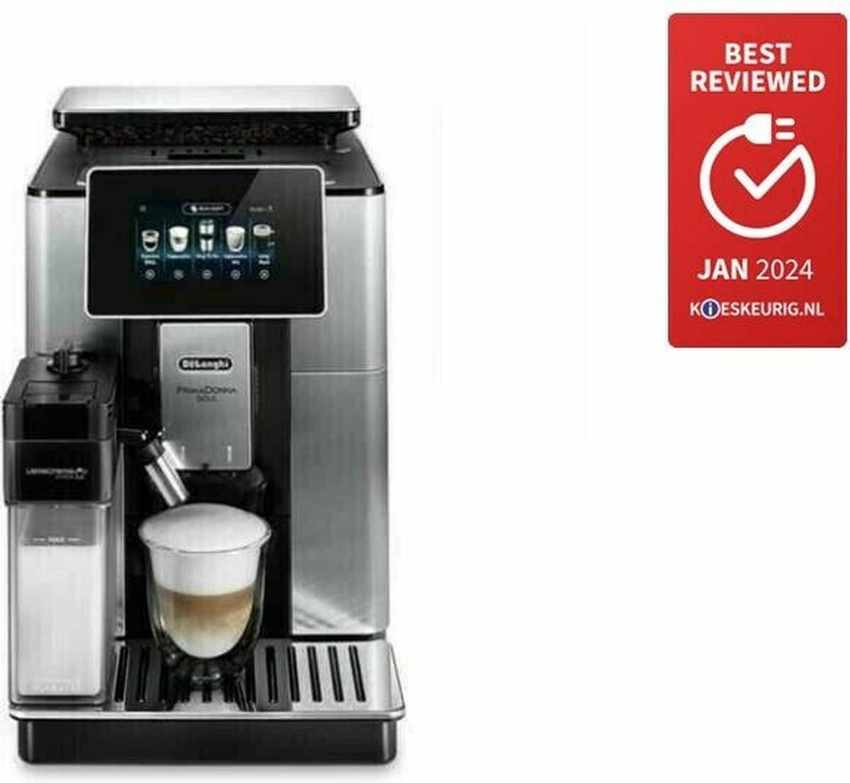 De'Longhi PrimaDonna soul - Espresso apparaat - 4.3"display APP - LatteCreama system thumbnail 8