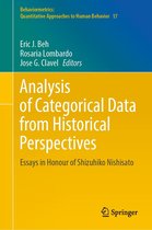 Behaviormetrics: Quantitative Approaches to Human Behavior 17 - Analysis of Categorical Data from Historical Perspectives