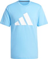 adidas Performance Train Essentials Feelready Logo Training T-shirt - Heren - Blauw- XL