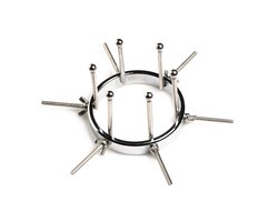 Anus Spreider Inclusief Gratis Anaal Glijmiddel 150 ml- Roestvrij Stalen Anale spreider - Anus Oprekken - Anaal en Vaginaal Spreader - Extreme BDSM Speculum