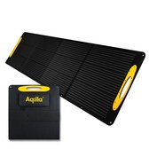 Panneau solaire pliable, 200 W, monocristallin, résistant à l'eau IP65, panneau Solar , câble de 3 m avec 3 connexions, panneau solaire portable, Aqiila Sunbird P200