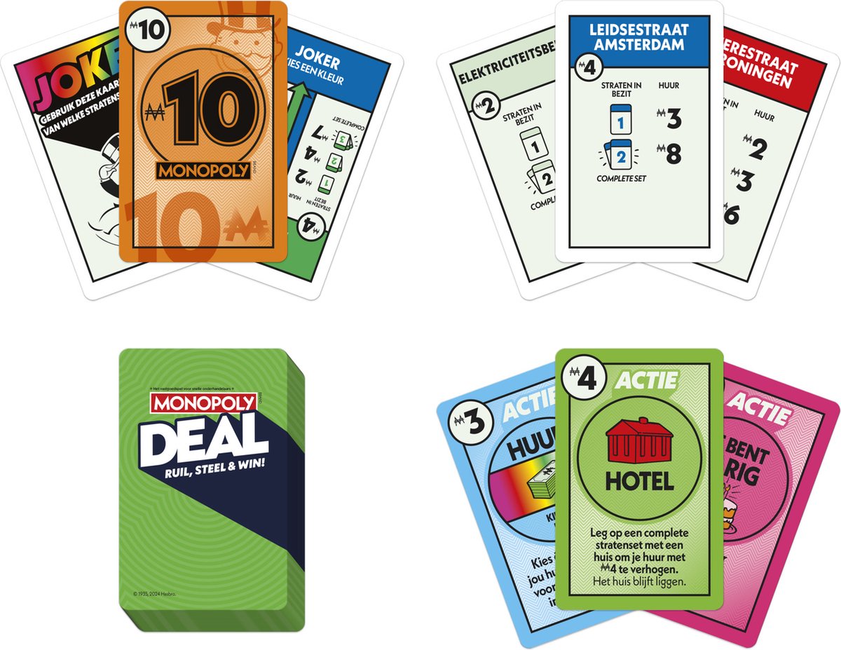 Monopoly Deal Kaartspel - Nederlandse Editie — afbeelding 6