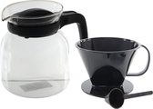 Glazen Koffiezetter met filter 1 Liter